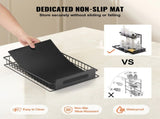 2-Tier Wire Pull Out Cabinet Under Sink Basket Organizer 10.7"x14.2" 2PCS V952-FZSLLTGPFECS5ERAHV0