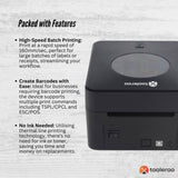 Tooleroo Bluetooth Thermal Label Printer - USB POS Receipt Shipping Printing V238-SUPDZ-40959867191376