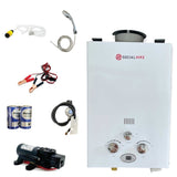 6L Portable Gas Water Heater Shower Outdoor Camping Hot Pump Tankless LPG System V238-SUPDZ-33192566554704