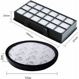 2 Pack Replacement Filters Compatible with Rowenta X Trem Power Cyclonic Vacuum Cleaner ZR006001 V1237-ZY-528-306