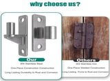 Gate Hinges, 304 Stainless Steel Gate Hinge, One-Piece Heavy Duty 5/8 Inch Pin,for Farm V1370-AZ4-07626