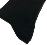 9 Pairs BAMBOO SOCKS Crew Natural Eco Healthy Enviro Unisex Work Business BULK - Black V563-UP-9BMBCREW-BLK-2_8