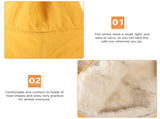 SKISUNO Cycling Mask Hood Orange Fleece Neck Warmer 1Pcs 15.7X9.8in V1189-WXFWAL-20260326-02265
