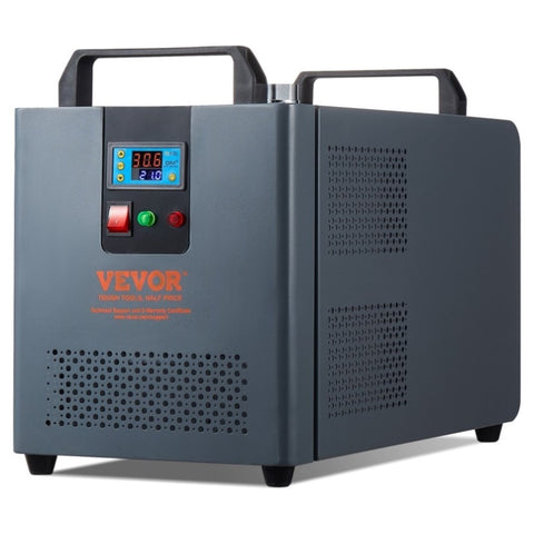 VEVOR Industrial Water Chiller, KH-6000, 200W Industrial Water Cooler Cooling System with Compressor V952-GYLS72LMIN12LP9R6V3
