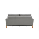 SHASA 2 Seater Pull-out Sofa bed Grey celadon V606-FURNI-SOF-T330-SHAS-GC