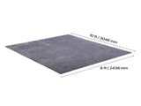 Indoor Plush Area Rugs, 2.44 x 3.05m Plush Carpet, Area Rugs Furry with Long Plushs Pile, Thick & V952-JXDDTSSCR8X1HTYN7001V0