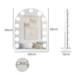 Yezi Makeup Mirror White MM1009-WH