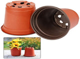 75 Pcs Plastic Plant Flower Pot Nursery Transplanting Pot Seeds Container Garden Decoration V1294-YM0523-10317349