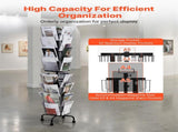 Greeting Cards Rack, 32 Pockets Rotating Postcard Brochure Stand, 360&deg Spinning Card V952-WJZSMXPKDHJS8Z53G001V0