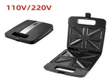 Triangle Waffle Maker with Handle - Portable Nonstick Waffle Iron for Home & Restaurant V1263-JX-4468