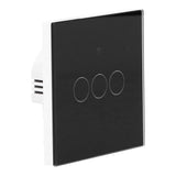 For Tuya Zigbee Light Switch 3Gang EU Remote Control Touch Switch 100240V 50HZ/60HZ V1294-YM0901-3113210139112