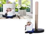 DoubleLayer Paper Towel Holder Resin Crafts Display for Kitchen Shop Restaurant Decoration V1294-YM0718-3115200131011