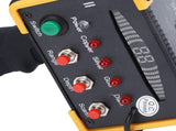 Underground Metal Detector Yellow Frame Accurate Sensitive 49.2ft Depth 3280.8ft Range with Display V1294-YM0901-3111240111911