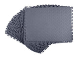 Garage Floor Tiles Interlocking, 16 Pack 513 x 513 x 5 mm Interlocking Modular Garage Flooring V952-PVCLSCKDDPVC9AKRO001V0