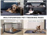 Reusable Dog Urine Pads Dog Pee Pads Absorbent Dog Pads Dog Training Pads - Dark Gray / 72in*72in V1107-137-18436-DKG-72IN