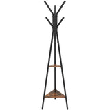 VASAGLE Vintage Coat Rack Stand Black V227-9101402100145