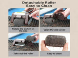 Bristle-Free Motorized BBQ Grill Brush, 350RPM Cordless Rechargeable Electric Grill Cleaner with LED V1243-V1188-BROWN-001