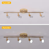 Modern 4-Light Track Lighting Kit LED V178-33057