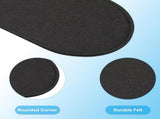 Felt Base Shaper 10x5 Inch, 2 Pcs Bag Bottom Pad Purse Liner Board Insert Oval for Handbags Tote V1259-DP01-A-5227