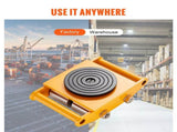 4PCS Machinery Skate Dolly Mover Skate 26455LBS/12T 4 Carbon Steel Wheels V952-GYXTKHSGFG46TAFK1V0