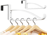 2 Pack Over Door Coat Hanger, No Drilling Door Hanger for Clothes, Space Saving for Bedroom V1237-ZY00B0GS9BCV4S