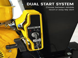 Ducar 601C 15HP Wood Chipper Key Start Shredder Mulcher Grinder Yellow Black WCP-601C-YLBK