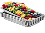 Hotel Pans Full Size 2.5 Inch Deep, Steam Table Pan 6 Pack , 22 Gauge/0.8mm Thick Stainless Steel V952-CP20X12X2YCTZ6001V0