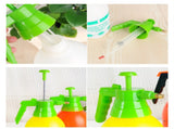 2L Orange Pressure Sprayer - PP Plastic Garden Watering Can with Adjustable Brass Nozzle, Hand Pump V888-ELOSUNG53583