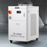 VEVOR Industrial Water Chiller, CW6000, 1500W Industrial Water Cooler Cooling System with Compressor V952-GYLSJYSJS15LDYZN6V3