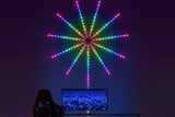 Two App Control Launch Burst Effect Color Changing USB Smart Firework Led Strip Lights with Remote V1263-JX-6738-2