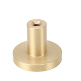 12 Pack Gold Cabinet Knobs Zinc Alloy Drawer Knobs Cabinet Knob Handles Hardware with Screws V1294-YM0901-3116240016411