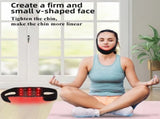Breathable V-Line Chin Strap with 15 high-intensity Red-Light LEDs for Facial Firming & Skin V888-ELOSUNG45244