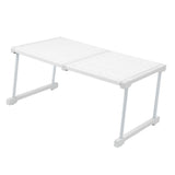 Expandable Cabinet Shelf Carbon Steel ABS PP Closet Storage Shelf Cabinet Organizer Riser Rack for V1294-YM0901-3117240329313