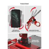 P30 aluminum alloy Bike Phone Holder for 3.5" to 7.5" Device Bicycle Phone Stand Scooter Moto Mount V1192-AZ-W-3265