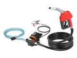 Fuel Transfer Pump 12V 15 GPM 1/4 HP Diesel Pump with Auto Fuel Nozzle V952-FBBMG15GPM14E8RUQV9