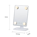 Clevinger Bel Air Led Illuminated Makeup Vanity Mirror Adjustable Tilt Function V915-CV0026