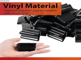 50 Pcs Safe T Post Caps, T Post Caps Safety, Vinyl T Post Topper Safety T Post Caps, Black V1366-AZ2-W-14337