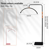 Beauty Half Moon Floor Fill Lamp LED Lash Light for Tattoo Salon Eyelash Makeup V201-FBA2436BL8AU