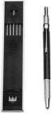 2.0mm Mechanical Pencil Lead Pencil for Draft Drawing Carpenter Crafting Art Sketching with 12 Pcs V1188-ZC-LHJ-532