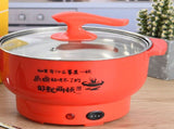 Electric Cooking Pot 1.8L 400 to 800W Stainless Steel Inner Wall 2 Modes Overheating Protection V1294-YM0716-3113220124214