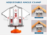 2pcs Stainless Steel Right Corner Clamp,90 Degree Right Angle Clamp for Woodworking,Right Angle Clip V1192-AZ-W-2879