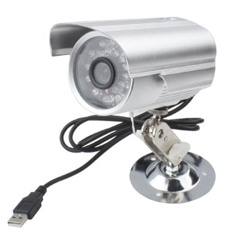 10M Night Vision Dvr Camera With Tf Card Slot - Silver PRL-3770-CPS-S