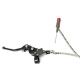 Motorcycle Hydraulic Brake Handle Easy Install Black V1366-AZ2-W-19613