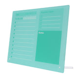 Dry Erase Planner Board Acrylic Desktop Calendar To Do List Schedule Board with Stand for Office V1294-YM0901-3117250051611
