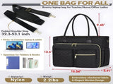 Teacher Tote Bag 15.6 Inch Laptop Bag for Women Work Bags Laptop Tote Nurse Bag Professional V1369-AZ3-W-10938