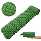 Ultralight Sleeping Pad with Built-in Pillow, Inflatable Camping Mattress for Backpacking, Traveling V1263-JX-1913