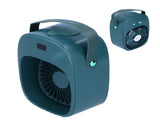 Adjustable Electric Fan Portable Spray Humidification Electric Fan for Home Outdoor DormitoryGreen V1294-YM0721-3113210056413