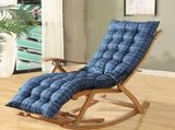 Recliner Cushions Outdoor Chaise Lounge Cushion Foldable Patio Lounge Chair Cushion for Garden Lawn V1192-AZ-W-33724