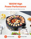 Hot Pot with Grill 1800W 2-in-1 Electric Smokeless Grill and Hot Pot V952-YXDHGHS1550WPJEZ7V3
