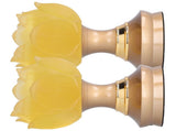 2 Set LED Buddhist Light Yellow Buddha Lamp Adjustable Buddhist Flower Light Buddhism SupplyAU Plug V1294-YM0710-3115210177113